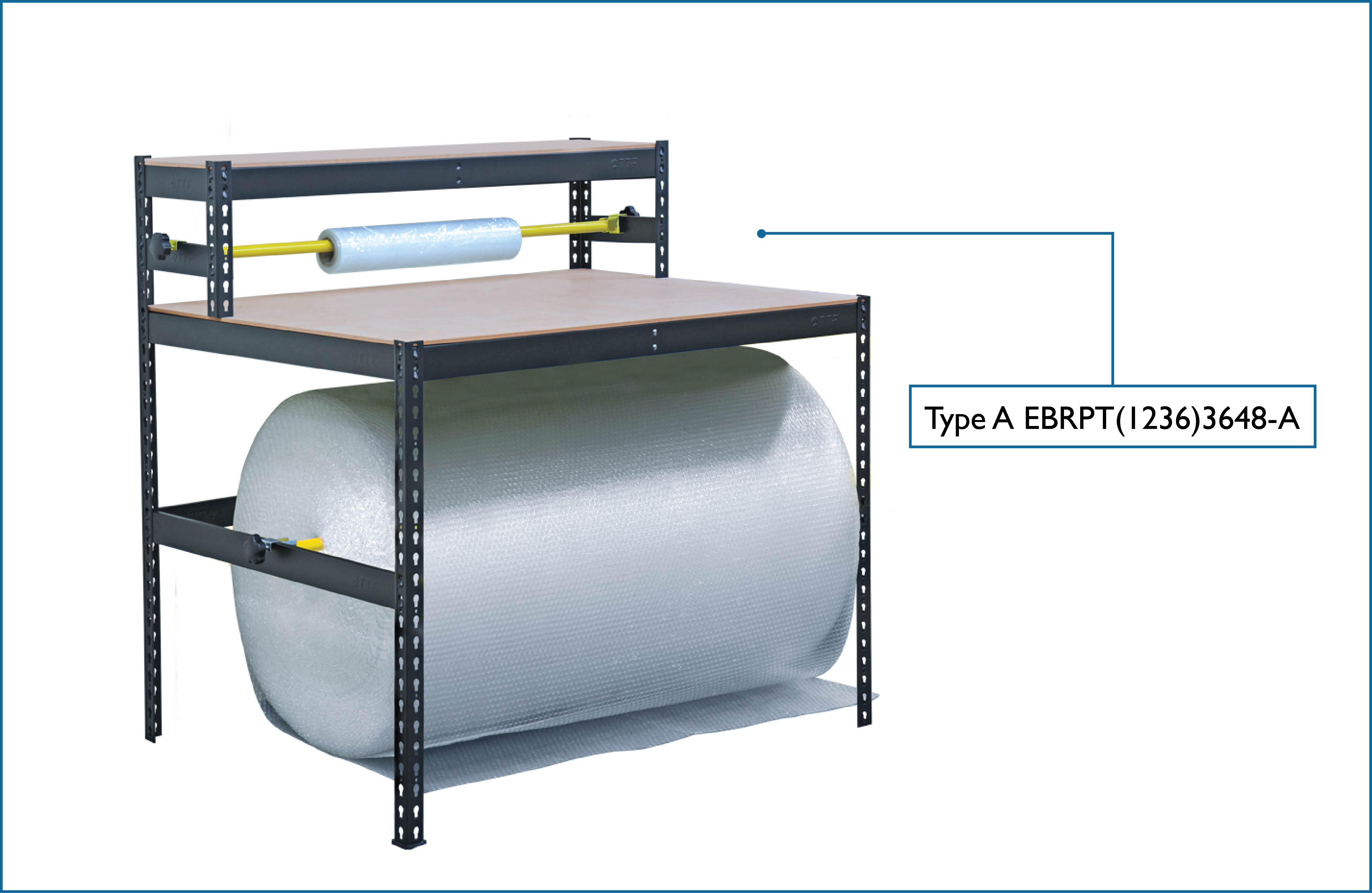 E Boltless Rack Packing Table Light Duty Racking Boltless Wrapping